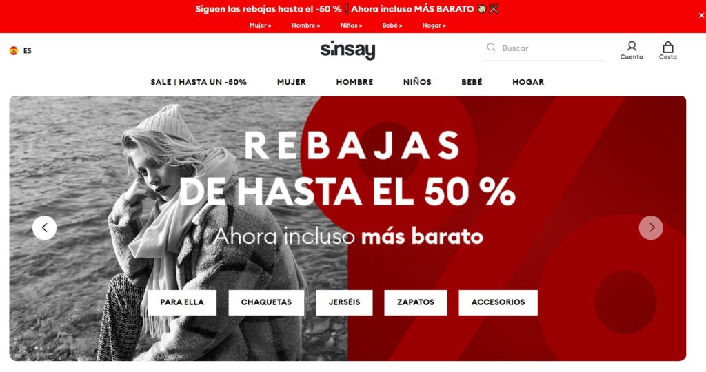 sinsay seguro